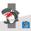 Children’s Cartoon Watch for Ages 2-14 Boys and Girls Soft Silicone Slap Bracelet Student Wristwatch