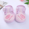 Double Heart Spring and Autumn Shoes – Soft Soled Toddler Shoes for Men & Women, 0-1 Years Old, Baby Walking Shoes (3-6-9 Months)