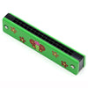 16-Hole Wooden Harmonica Cartoon Animals Painted Toy – Musical Instrument for Kids, Early Educational Toy, Perfect Gift for Children