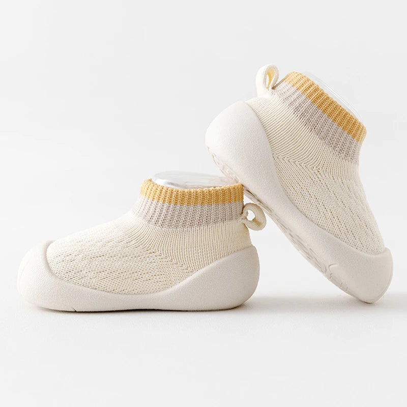MILANCEL Baby Floor Shoes – 0-3Y Soft Soled Non-Slip Socks for Infant Girls & Boys, Autumn Winter Toddler Step Shoes