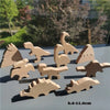 Kids Wooden Pastel Nordic Building Blocks – Stacking Crochet House, Animals, Rainbow, and Forest Tree Toys