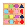 Montessori Wooden Alphabet & Number Puzzle Board - Preschool Learning Toy for Kids