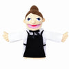 Big Plush Hand Puppets, Cartoon Doctor Police Nurse Teacher Ventriloquism Dolls