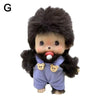 15cm Kawaii Mochi Monkey Plush Doll, PP Cotton Hand Puppet Bag Pendant Charm Toy