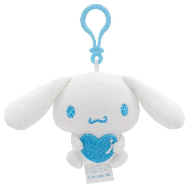 Sanrio Hello Kitty Kuromi Melody Pochacco Cinnamoroll Plush Toy Pendant Keychain Gift