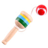 Montessori Wooden Skill Sword Cup Toy - Develop Intelligence, Smooth Educational Traditional Games, Throw and Catch Ball Toy