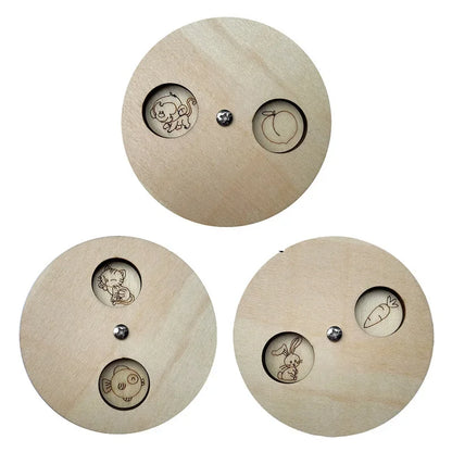 DIY Busy Board Accessories – Montessori Teaching Aids for Baby Early Education, Learning Skill Toy Parts and Wooden Board Games