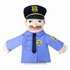 Big Plush Hand Puppets, Cartoon Doctor Police Nurse Teacher Ventriloquism Dolls