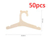 Cute Bear Wooden Kids Clothing Hangers — 5/10/20/50 Pack | Baby & Children Nursery Closet Organizer