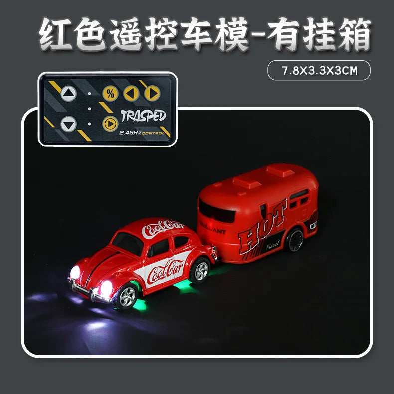 Wireless Mini Beetle Alloy RC Car with Mobile Phone Control