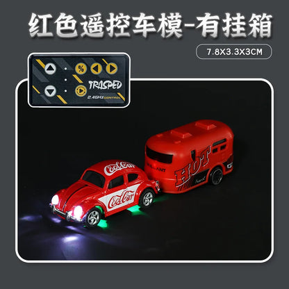 Wireless Mini Beetle Alloy RC Car with Mobile Phone Control