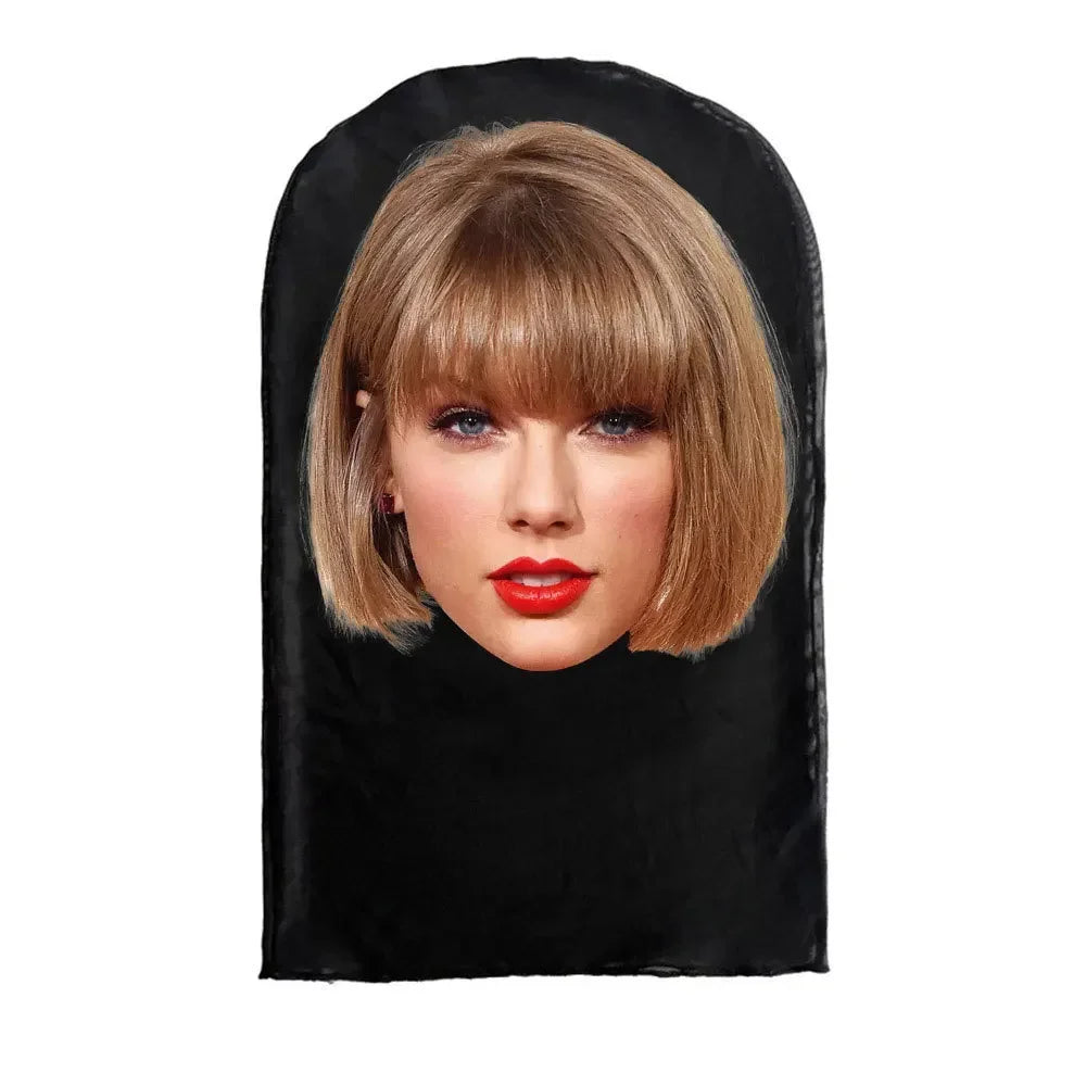 3D Printed Kanye-Style Elastic Mesh Full-Face Balaclava Mask – Unisex Cosplay & Hip Hop Headwear (1-Pack)