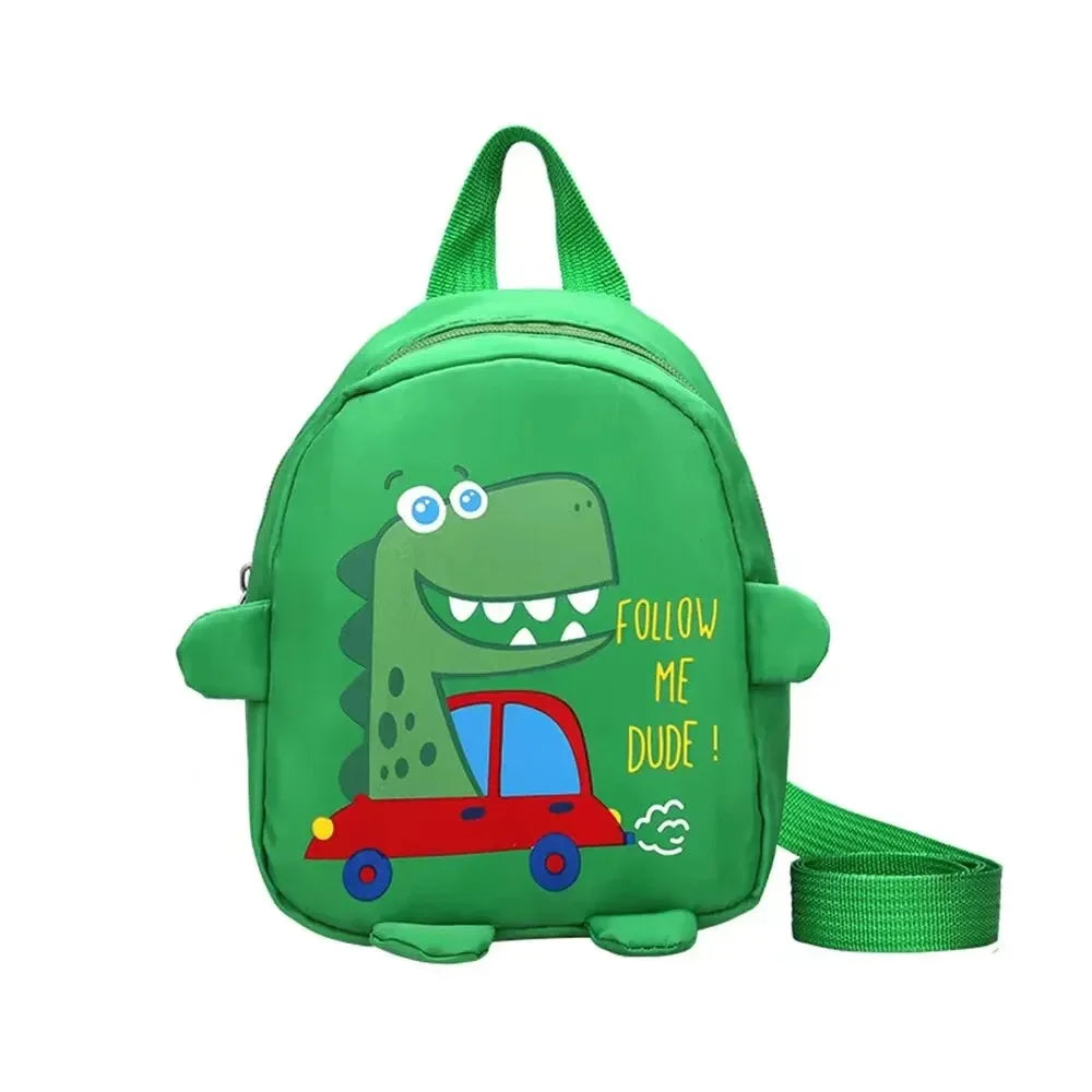 Children’s Cute Cartoon Dinosaur School Bag – Anti-Lost Toddler Backpack for Kindergarten - Kidzy Market