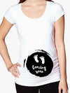 Women Pregnancy T-shirt It's A Girl Baby Print Pregnant Maternity T-shirts Funny Pregnant Women Summer Tees Tops