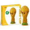DIY Soccer Trophy Building Block Kit - MOC Assemble Model, Collectible Decorative Gift