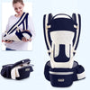 Ergonomic Newborn & Infant Hipseat Baby Carrier Sling — Front & Back Facing Travel Kangaroo Wrap