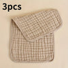 3pcs Muslin Burp Cloths | Soft & Absorbent Baby Bibs, Christmas & Halloween Gifts for Boys and Girls - Kidzy Market