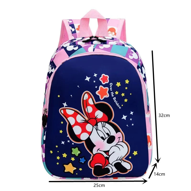Disney Minnie Mouse Children Backpack – Cartoon Kindergarten School Bag for Girls - Kidzy Market