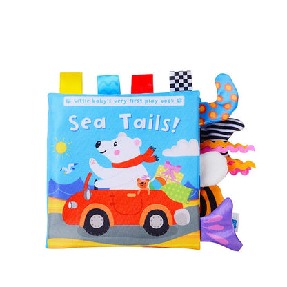 Soft Baby Cloth Quiet Book – Early Educational Learning Puzzle Toy for Toddlers (6-24 Months)