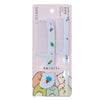 2Pcs/Set Cute Kids Hairdressing Comb - Anti-static Pointed Tail Comb for Girls - Strawberry Fruit Hair Comb