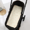 Cartoon Bear Baby Stroller Seat Cushion Thick Cotton Pad 34 x 74 cm (13.4 x 29.1 in) with Shoulder Strap