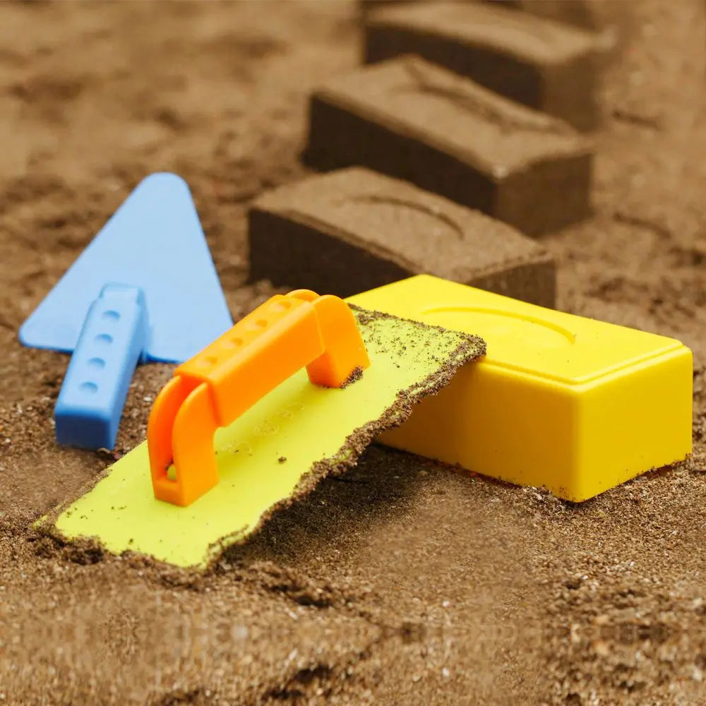 3Pcs Snow & Beach Sand Castle Brick Molds — Outdoor Build Toy For Kids