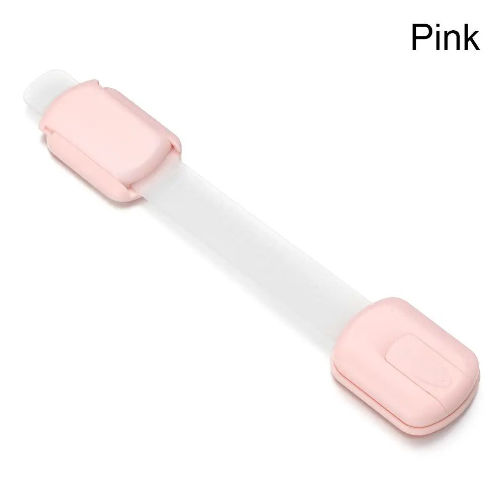 Adhesive Plastic Refrigerator Wardrobe Door Multi-function Cabinet Strap Locks Security Latch Baby Safety Children Protector