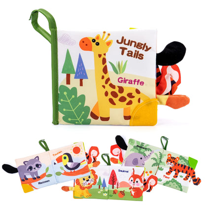 Soft Baby Cloth Quiet Book – Early Educational Learning Puzzle Toy for Toddlers (6-24 Months)