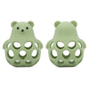 Baby Silicone Hollow Teether - BPA-Free, 0-12 Months, Cartoon Cute Chick Rattle, Infant Toys, Baby Accessories Gift