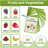 Montessori English Words Learning Cards – Early Education Teaching Aids for Kids and Classroom Use