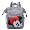 Disney Mickey Mouse Backpack – Cartoon Diaper Bag, Large Capacity Storage Bag for Mother & Baby, Schoolbag for Boys & Girls - Kidzy Market