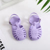 Children’s Gladiator Beach Shoes – Summer Baby Girl Sandals, Soft Non-Slip Breathable Candy Jelly Shoes for Boys, Flip-Flops