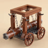 Medieval Building Blocks Playset - Viking Warriors Camp, Pirate Ship & Castle Wall (Compatible with Major Brick Brands)