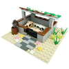 Farm MOC Building Blocks Playset – Animal Parts Pasture Bricks Kit with Chicken Coop, Pig House and Birdhouse Compatible with Standard Stud Bricks