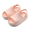 Comwarm Kids’ Fashion Sandals – Summer Boys’ Slides & Girls’ Thick Platform Non-Slip Slippers, Children’s Home Bathroom Baby Slides