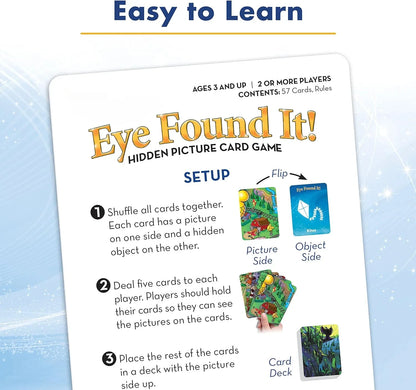 Ravensburger World of Disney Eye Found It - Card Game for Boys and Girls Ages 3+, Fun Family Game