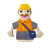 Big Plush Hand Puppets, Cartoon Doctor Police Nurse Teacher Ventriloquism Dolls