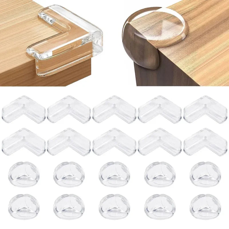 Table Corner Protectors for Baby Furniture Corner Guards Clear Children Anti-Collision Edge Guards Baby Safety Table Edge Covers