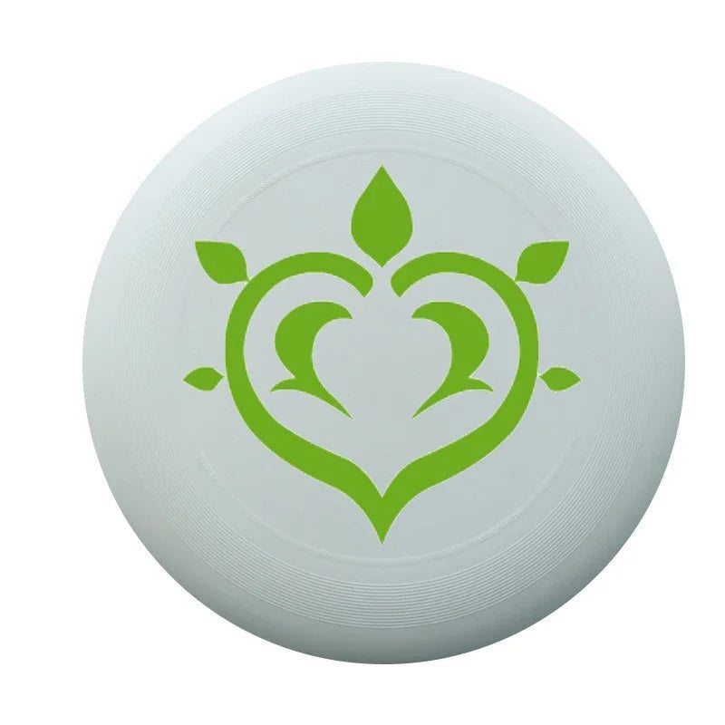 Flying Disc Frisbee Flying Saucer — 20 cm (7.9 in) & 27.5 cm (10.8 in) Portable Outdoor Throwing Toy for Kids & Adults