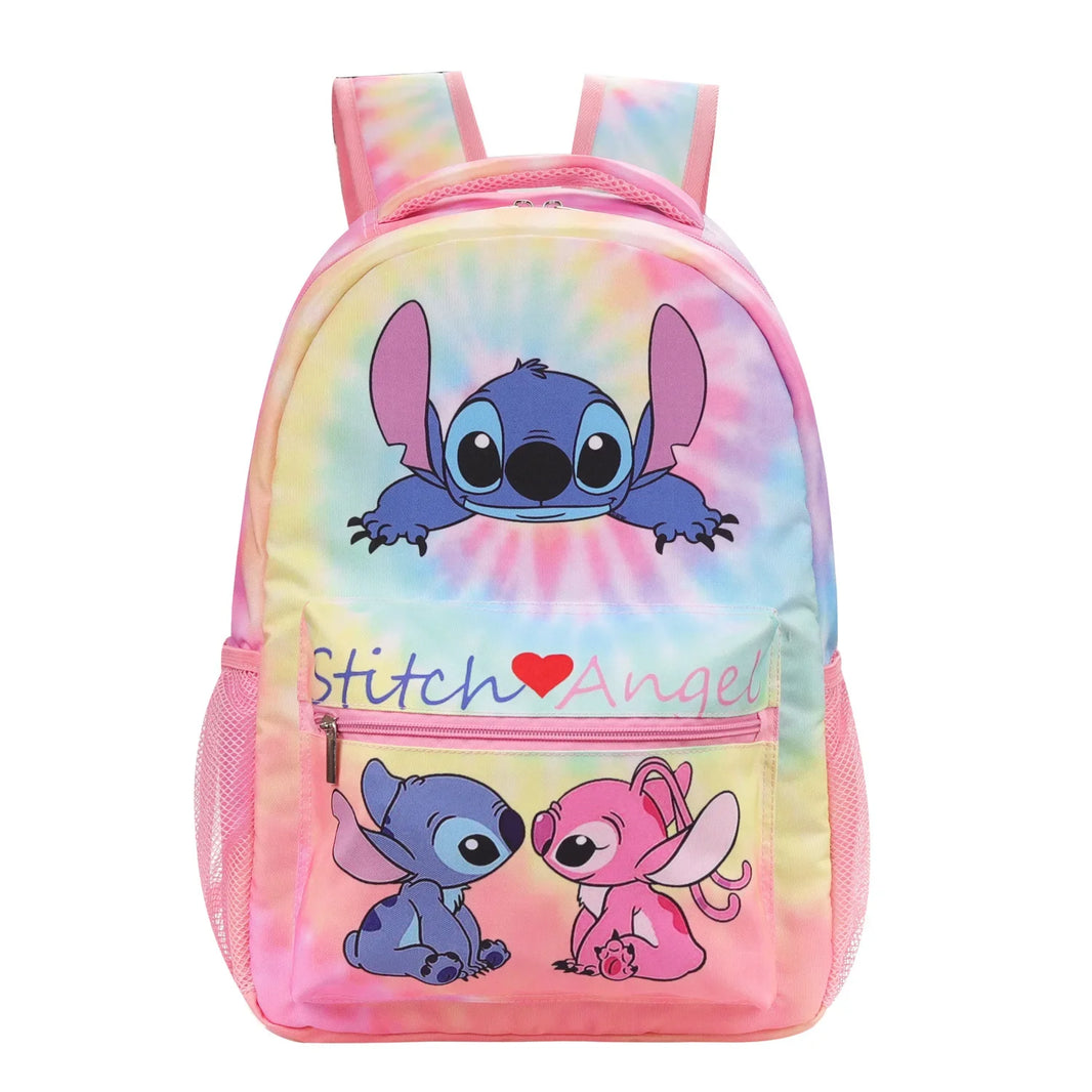 Stitch Cartoon Primary School Bag – Kawaii Backpack for Boys & Girls, Anime School Bag Mochila - Kidzy Market