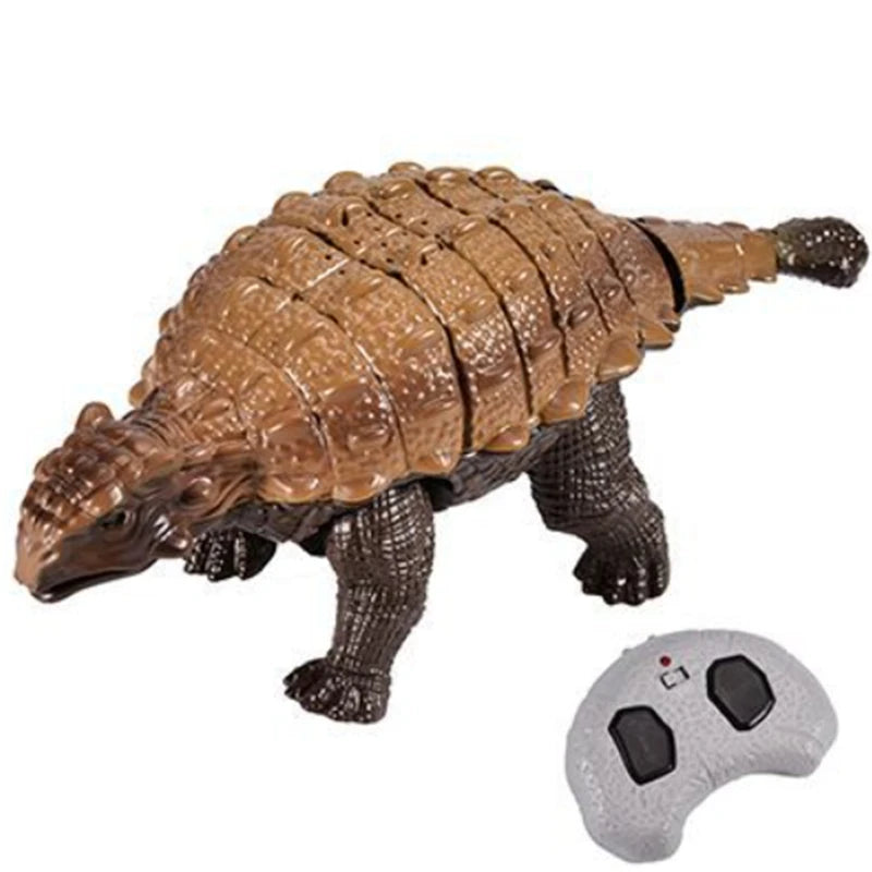 RC Ankylosaurus Dinosaur Toy – Remote Control Simulation Puzzle Model for Kids