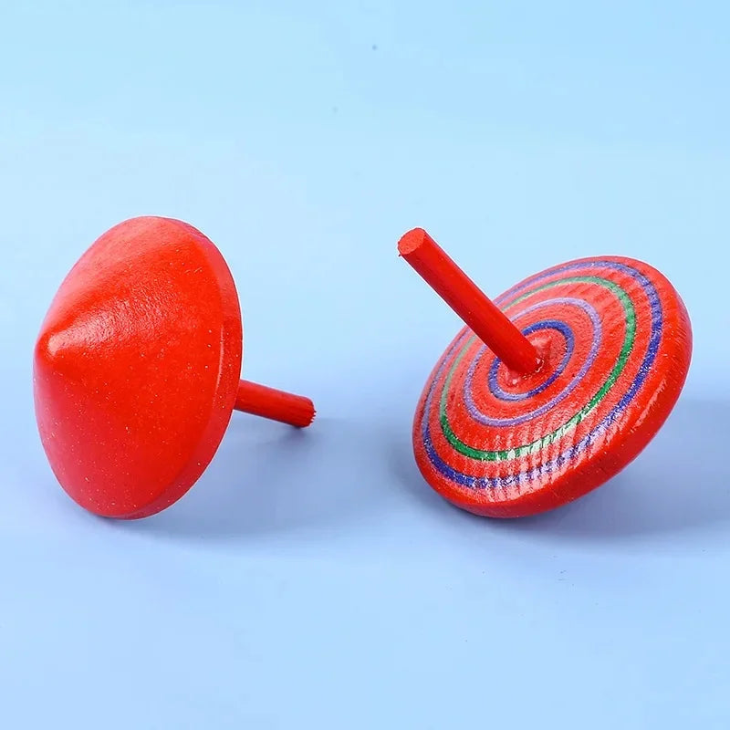 Educational Rainbow Tower Four Column Shape Twist Baby Toy
