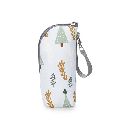 Portable Baby Bottle Bag Feeding Warmer Aluminum Mold Insulation Stroller Hanging Bag - Kidzy Market