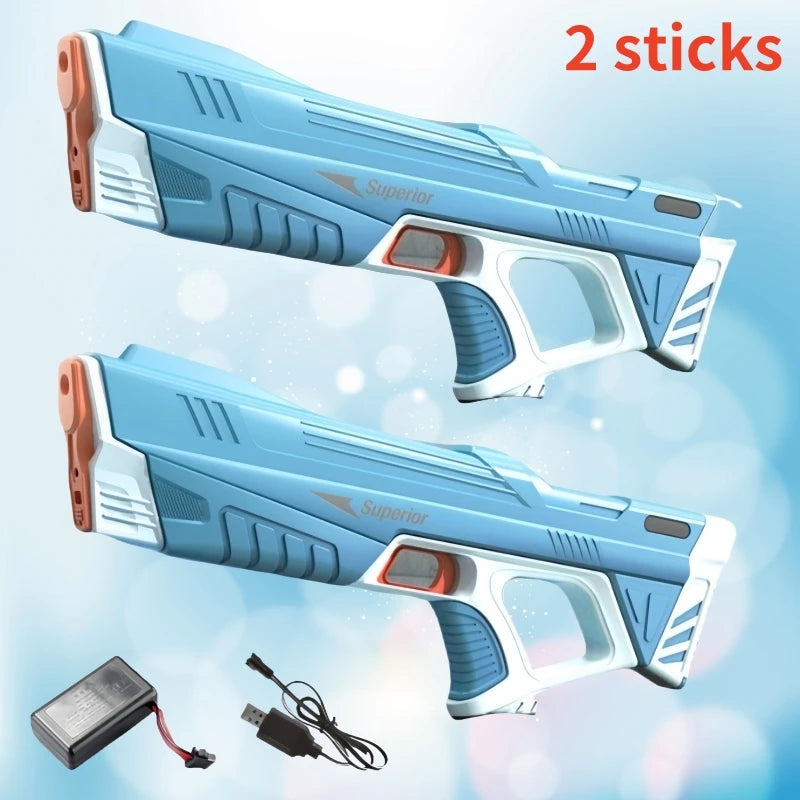 2-Pack Children’s Electric Water Gun Set – Full Automatic Summer Beach Toy – view 17
