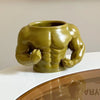 Macho Muscle Ceramic Mug - Funny Gym Trainer Coffee & Milk Cup, 300ml (10 fl oz) Novelty Handgrip Gift for Men & Friends