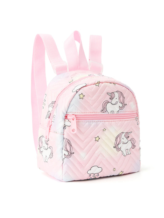 Cute Cartoon Unicorn Backpack – Diamond Print Kids Handbag for Girls, School, Travel, and Holiday Gifts - Kidzy Market