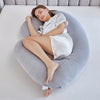 3D Three-Dimensional Waist Pillow – Large C-Shaped Maternity Pillow for Side Sleeping & Postpartum Breastfeeding Support