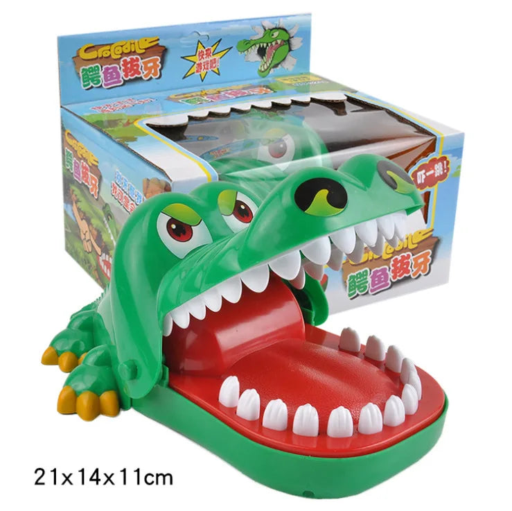 Crocodile Bite Finger Game | Novelty Dentist & Shark-Mouth Surprise Toy — Family Party Game for Kids Ages 3-6