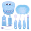 Montessori Doctor Role Play Set - 1 or 9-Piece Tooth Brushing Teaching Aids for Kids, Early Learning Pretend Play