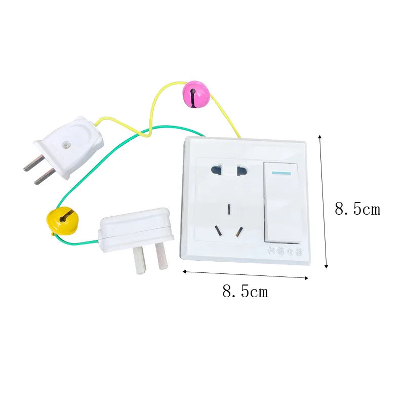 Busy Board DIY Accessories – Lamps and Doorbell Montessori Teaching Aids for Hands-On Skills, Sound and Color Recognition Wooden Toys